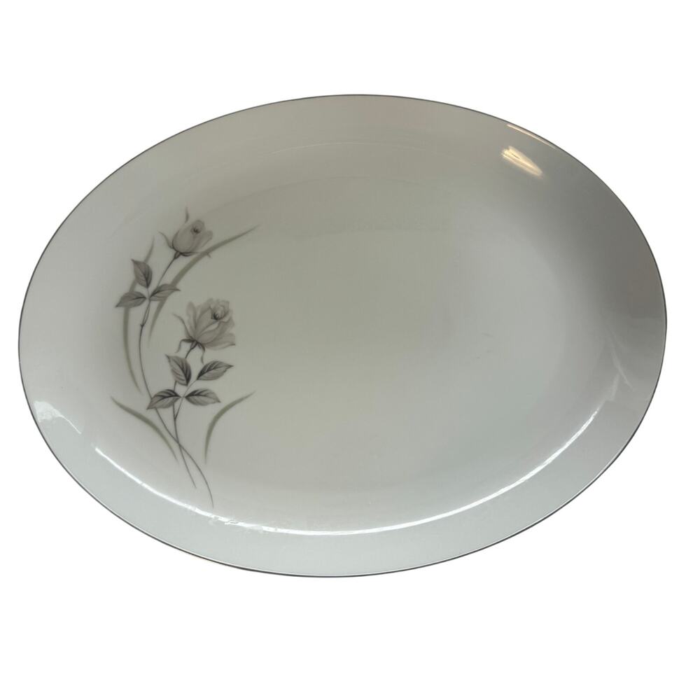 Vintage Harmony House Fine China Platter - Harmony Rose 3504 Japan Mid-Century